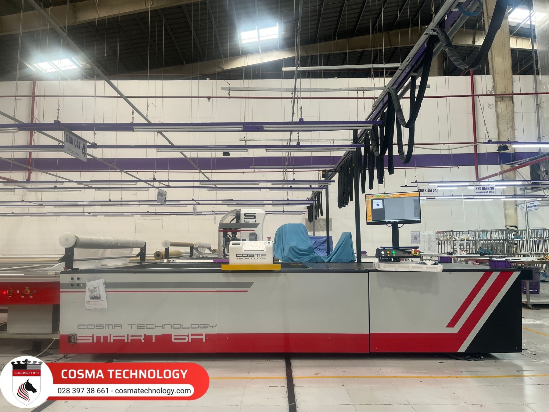 Cosma Smart 6H automatic cutting heavy materials machine